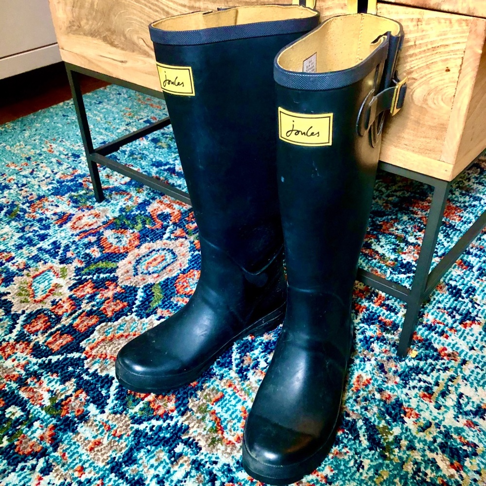 Joules Field Welly Rubber Wellington Rain Boot